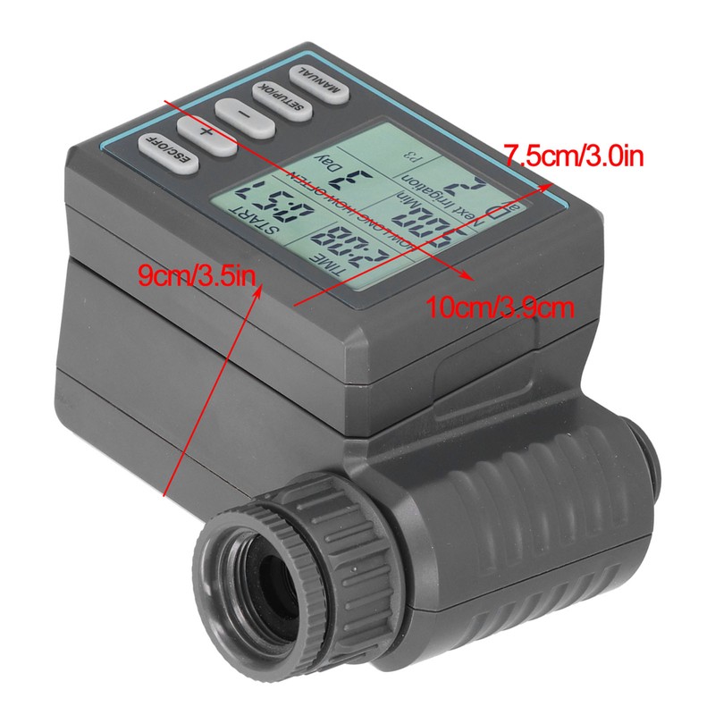 LCD Electronic Garden Digital Water Timer Watering Irrigation Controller with