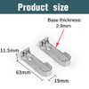 COYUN Set of 4 Clothes Rail Cupboard Clothes Rail Holder