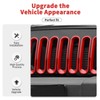 SQQP Grille Grill Insert+Angry Bird Style Headlight Turn Light Cover