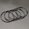 ZENSE - Black Thin Bracelet for Men Made of Adjustable