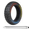 70/60-7.5 Off-Road Solid Scooter Tires : 11 Inch Tubeless Replacement