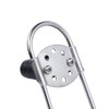 Stainless Steel Life Ring Buoys Holder Horseshoe Bracket Plastic Mount