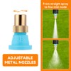 6-Nozzle Poly Boom Wand with 3/8" Brass Fitting, 7.5 Ft.