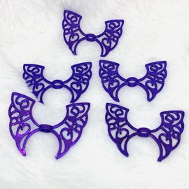 Metal Angel Wings for Beadable Pens - Pack of 5 - Accessories - Colour: Oil Slick Wings