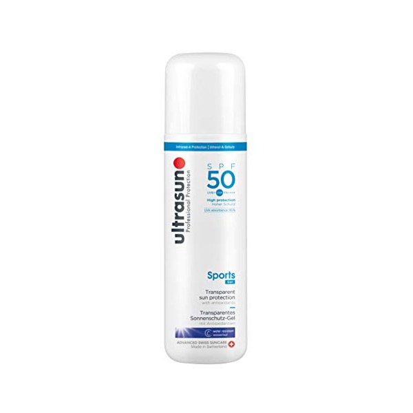 ultrasun Ultrasun Clear Sports Gel SPF50 200 ml