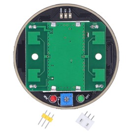 Microwave Motion Sensor Module, HB100 Microwave Sensor Module 2 to 16m Detection Distance 10.525GHz 5V 60mA for Vehicle Speed Measurement, Automatic Doors