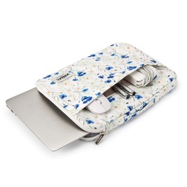 Kinmac 360° Protective Water Resistant Laptop Sleeve case Bag with Handle for MacBook Pro 14 inch,13.5 inch-13.9 inch and 14 inch Laptop(Lavender)