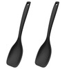 2 Pack Silicone Cooking Spoon, 13.1 In, Large Kitchen Spoons