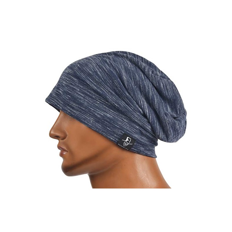 VECRY Men Slouch Hollow Beanie Thin Summer Cap Skullcap (Multi