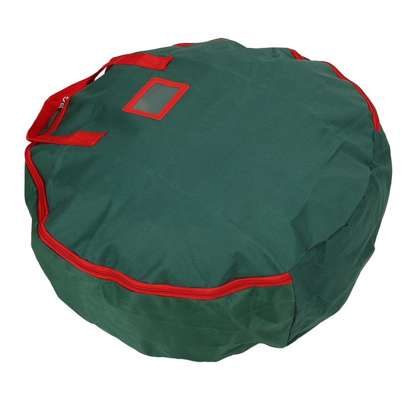 Christmas Wreath Storage Bag 600D Oxford Cloth Waterproof Tear Resistant