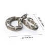 Dillon Realistic Giant Anaconda Snake foam-filled latex rubber snake 87"