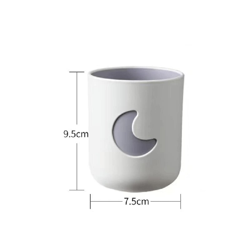 Rabyleo Two-Color Lucky Pair Cup Bathroom Toothbrush Cup Household Cartoon