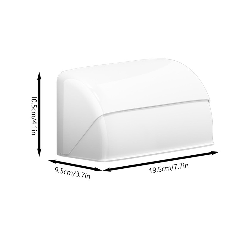 CTForest The white socket cover, protective cover for double socket,