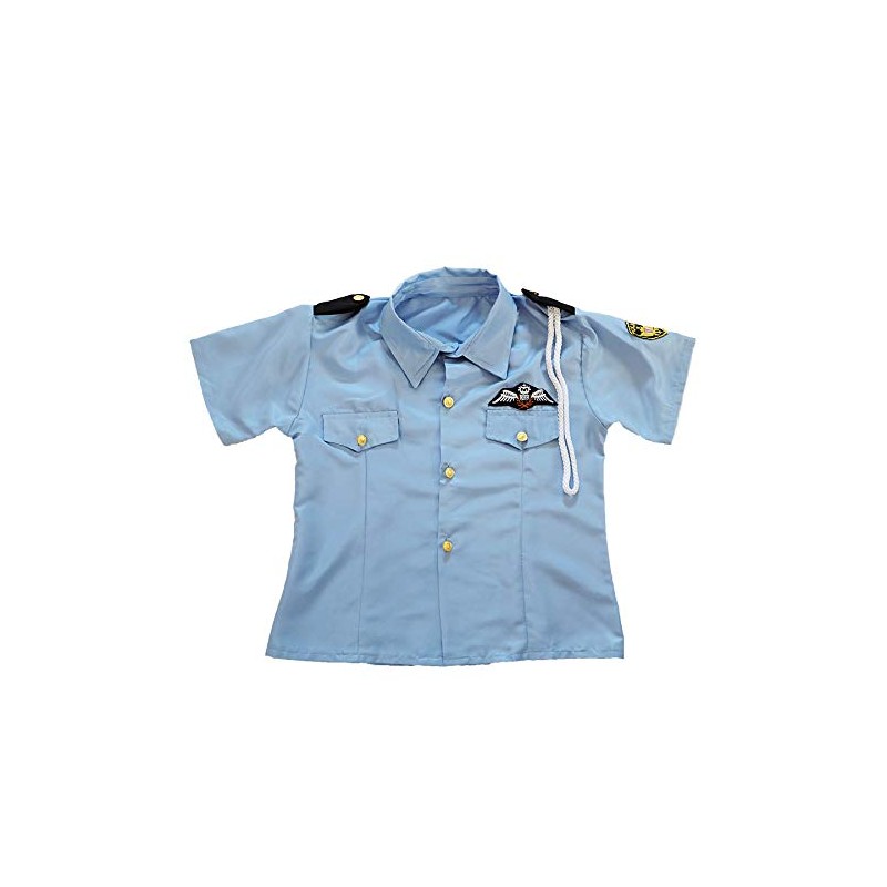 DiamondHearts Police Cosplay 4 Piece Set *Cap, Handcuffs, Shirt, Skirt,