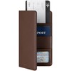VULKIT Cartera Porta Pasaporte Billetera de Viaje con Bloqueo RFID