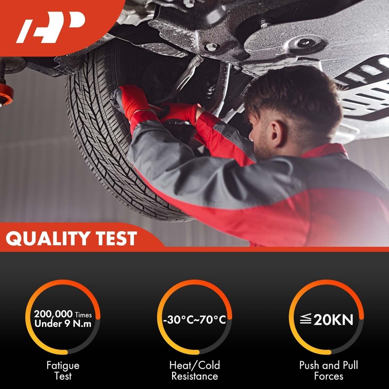 A-Premium 2 x Front Lower Ball Joints, Compatible with Mitsubishi