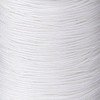 WedDecor 2mm White Nylon Braided Cord, 50 Meters - Ideal