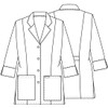 Cherokee Professionals with Certainty Women Scrubs Lab Coats 30" 3/4
