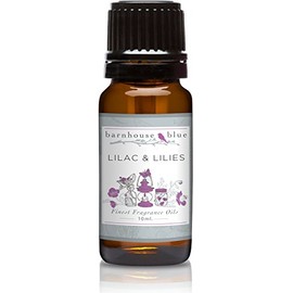 Barnhouse Blue Lilac & Lilies Premium Grade Fragrance Oils - for Candle, Soap Making, & More - 10ML