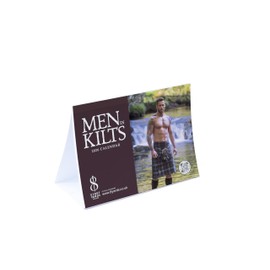 Men in Kilts Calendar | 2026 A6 Desk