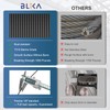 BLIKA 250FT 1/8" Black Stainless Steel Cable with Cutter, T316