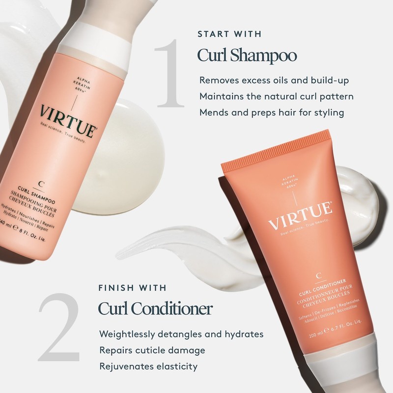 Virtue Curl Shampoo 60ml