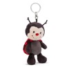 NICI Lady Bird Lucas Key Ring, 3.9 inches (10 cm),