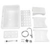 BANLICALI Utility Sink, Modern Rectangular Laundry Room Sink with Washboard,
