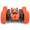 DoubleSided Stunt RC Car 360 Degrees Rotation Spraying Remote Control