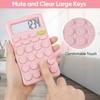 Basic 4 Function Calculator for Students and Office: Small, Portable,
