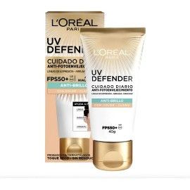 Protector Solar Fps50 L'oréal Anti Brillo T Cla 2 Pzs De 40g