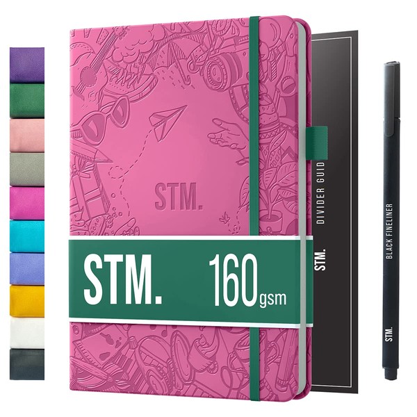 Scribbles That Matter A5 Dotted Journal Notebook + Free Pen!