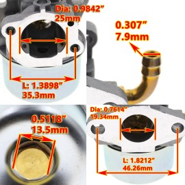 Carburetor For Husqvarna CRT 900 960930017-00 Tiller w/ B&S 12T202