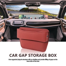 Car Seat Side Gap Filler - Vehicle Console Side Storage,Automotive Interior Organizer Crevice Filler, Efficient Organization Accessories for Sunglasses, Wallets, Cards, Keys