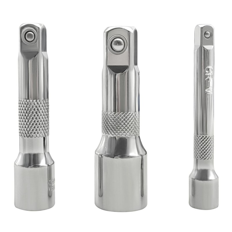 ZKTOOL 9PC Pry Bar Wrench Adaptor Head Kit,Crowbar Adapter Head