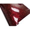 Gloss Matte Infused Forged Carbon Fiber CF Black Red Vinyl