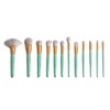 DUSTY RAINBOW 24 PIECES ULTRA SOFT MAKEUP BRUSHES ARANTZA COSMETICS