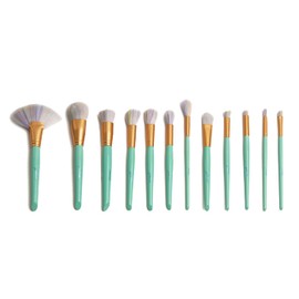 DUSTY RAINBOW 24 PIECES ULTRA SOFT MAKEUP BRUSHES ARANTZA COSMETICS