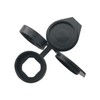 WELWIK 6PCS 19mm Door Lock Dust Cover Black Plastic Keyhole