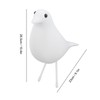 Peace Dove Sculpture Ornaments Bird Statue Desktop Decoration Crafts Animal