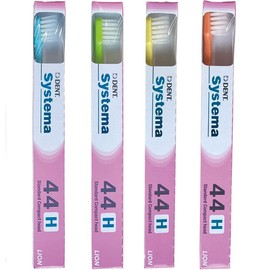 DENT.EX Systema Toothbruth, Set of 4, Assorted