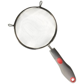 Ekco 48389 Colador con Mango Ergonómico Evolution, Gris, 14 cm