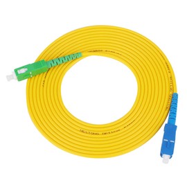 20m/65.62ft Puente de fibra Cable de conexión de fibra óptica Cable de conexión de extensión de modo único SC/APC-SC/UPC