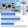 60/5MFD ±6% 370V/440V CBB65 Dual Run Circular Start,Rv ac capacitor