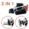 Gemini&Genius Construction Truck 3 in 1 Skid Steer Loader with