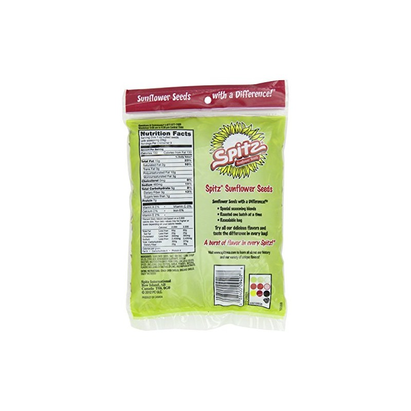 Spitz, Sunflower Seeds, Chili Lime Flavored, Big Bag, 6oz Bag