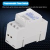 85‑265V AC 16A Weekly 12/24hrs Timer Switch LCD On Off