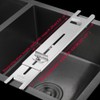 Whetstone holder Sharpening Stone Base - Stainless Steel Adjustable Whetstone