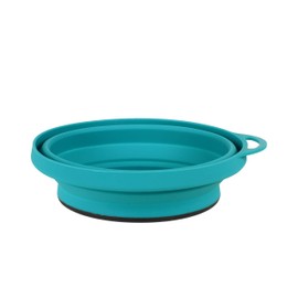 Lifeventure Silicon Ellipse Collapsible And Portable Bowl For Camping, Travel & Outdoor - Teal