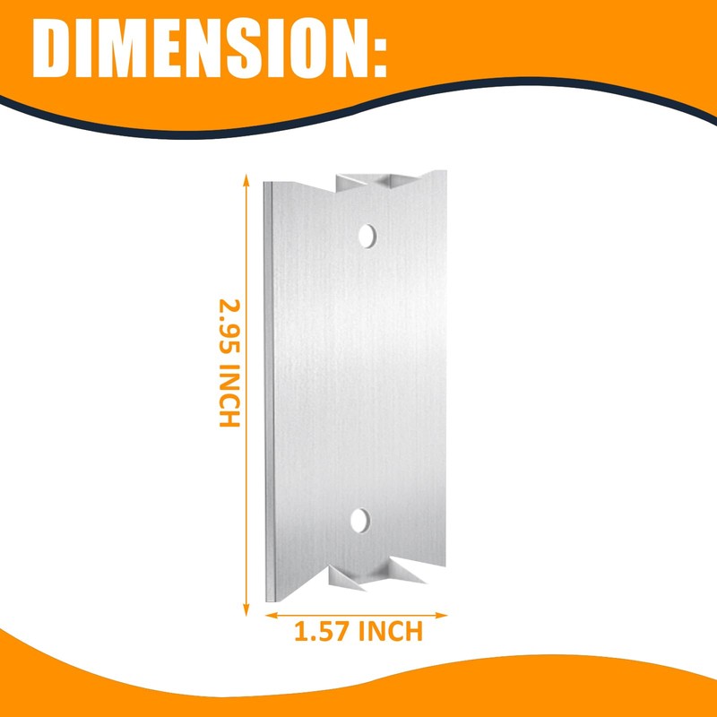 YVTCRTCW 60 Pack 3 x 1.5 inch Heavy Duty Nail
